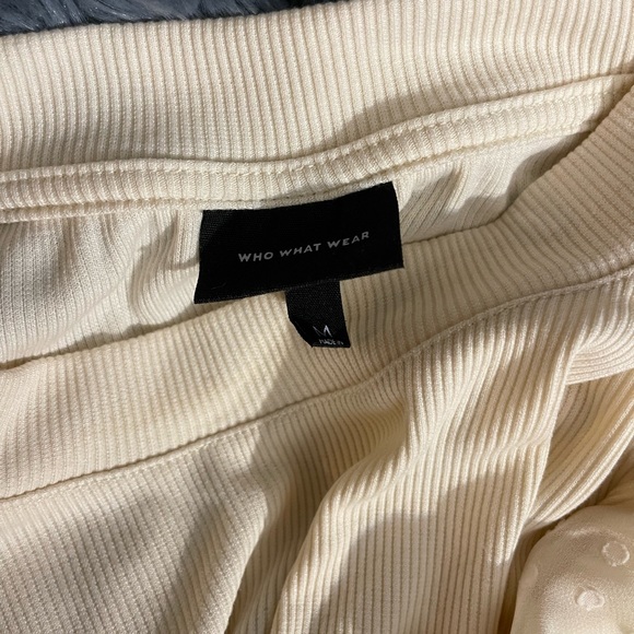 Who What Wear Long Sleeve Shirt Polka Dot - Picture 6 of 6